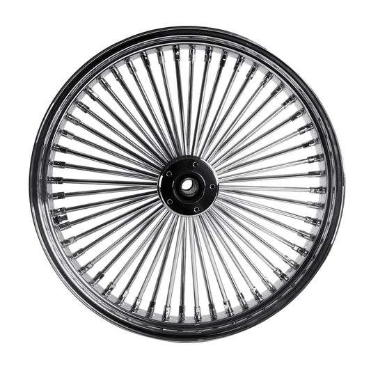 SHARKROAD 21*3.5'' 52 Stainless Steel Spokes Front Dual Wheels W/ ABS Bearing for 2008-later Harley Touring