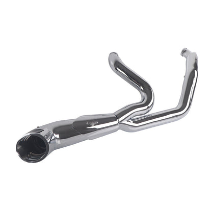 Rumble Pipes 2 Into 1 Exhaust Pipes for Harley Touring 1995-2016 Full Exhaust System