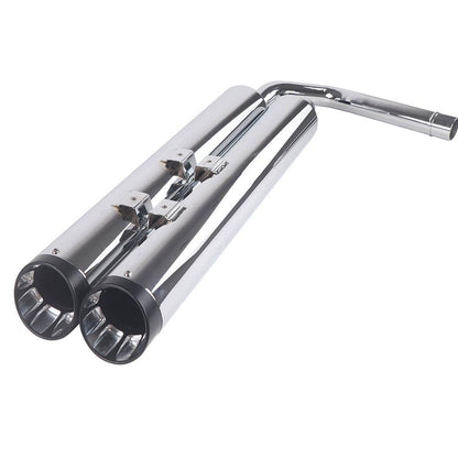 Sharkroad Exhaust Slip On Muffler For Kawasaki Vulcan Voyager 1700 Touring Models.