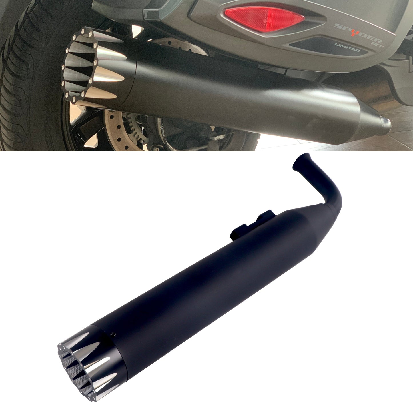 Rumble Sound Exhaust Muffler for 2014-2024 Can-Am Spyder RT & 2016-2025 Can-Am F3 Limited Models