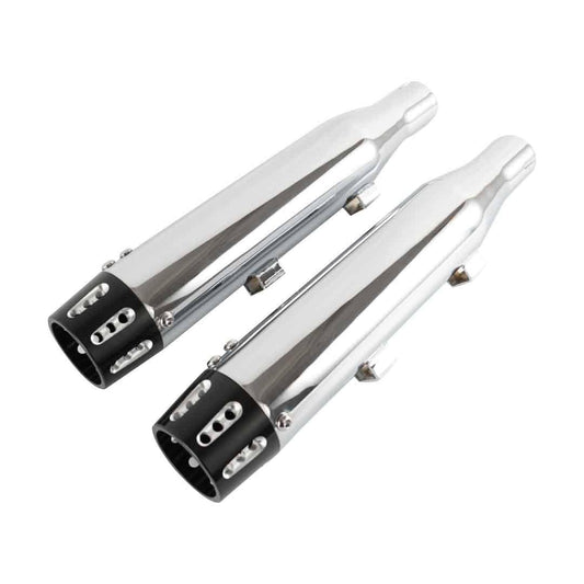 Rumble Pipes 3" Slip-on Mufflers Exhaust for Harley 2014-2022 Sportster XL 883/1200