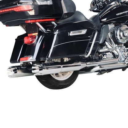 5.0'' Chrome Slip on Mufflers for Harley Touring 1995-2024 Exhaust, Upgrading Style