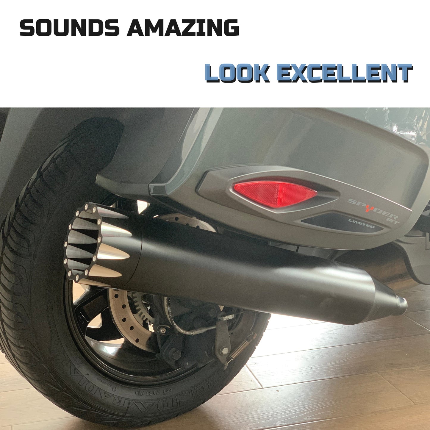 Rumble Sound Exhaust Muffler for 2014-2024 Can-Am Spyder RT & 2016-2025 Can-Am F3 Limited Models