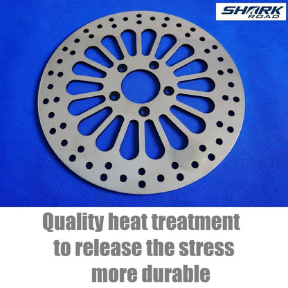 2008-2013 11.8" Front Brake Rotor Disc For Harley Touring Super Spoke Polished