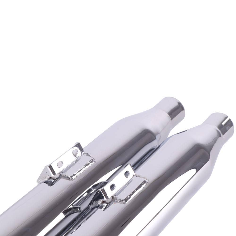 Sharkroad 3.5" Chrome Slip On Mufflers Exhaust for 2018-2024 Softail M8