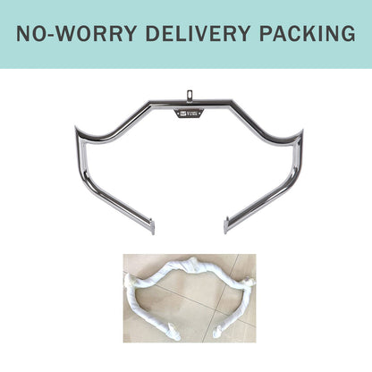 Fat 1-1/2" Engine Guards, Meat-Hook Killing Looks Crash Bars for Harley Softail