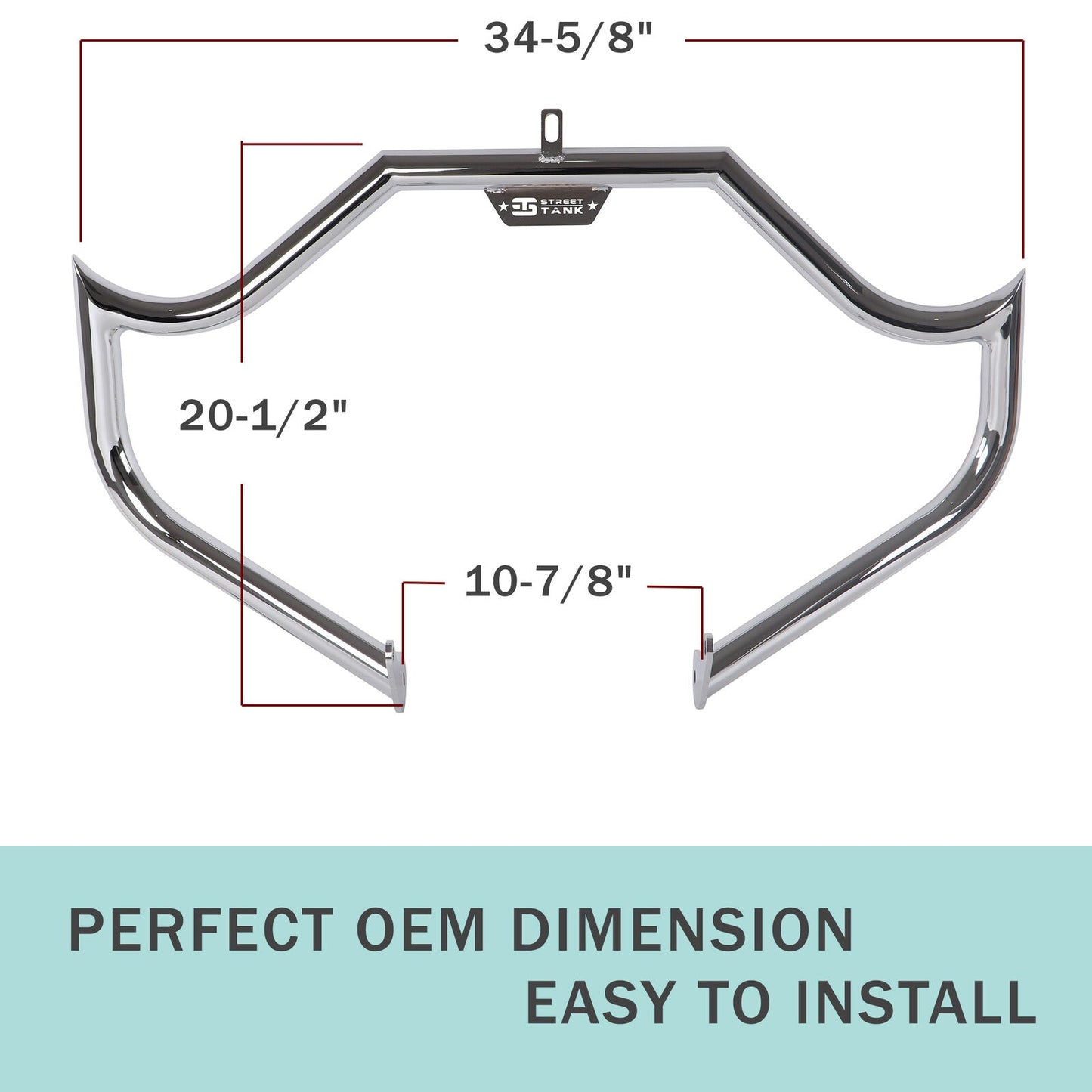 Fat 1-1/2" Engine Guards, Meat-Hook Killing Looks Crash Bars for Harley Softail