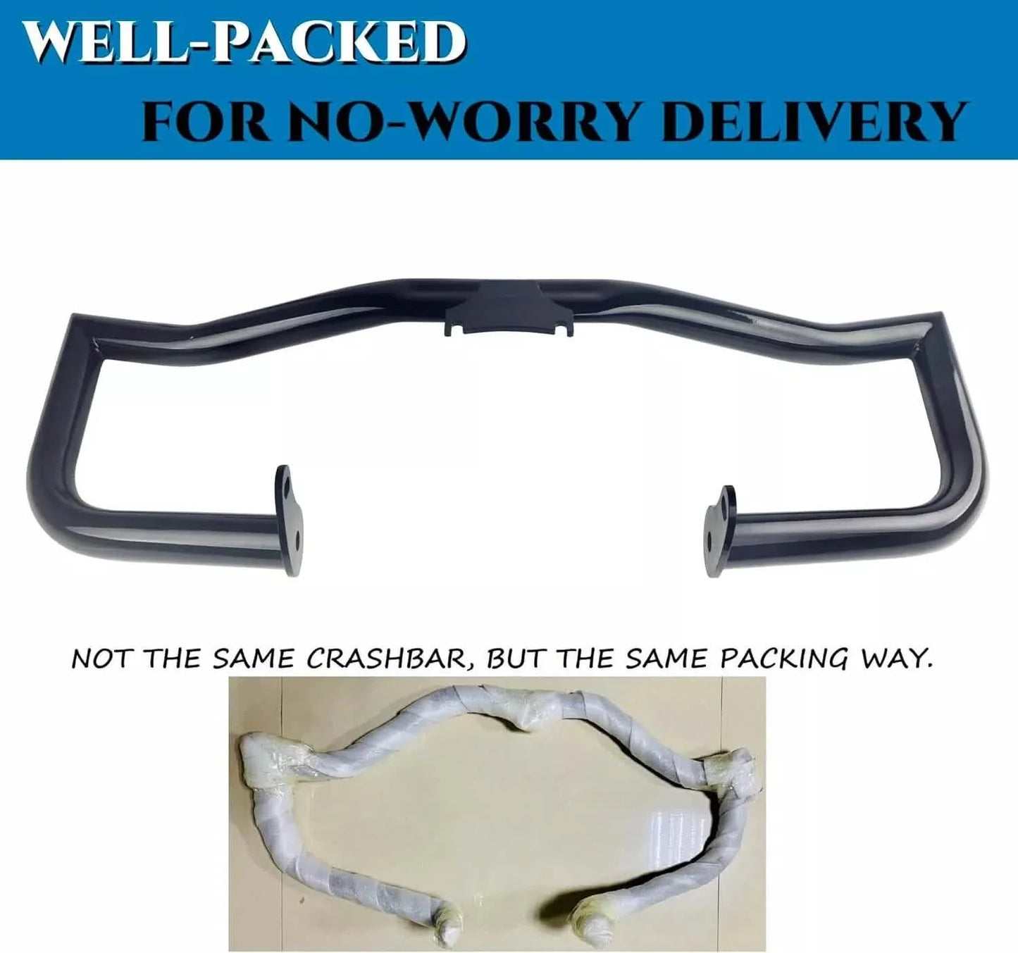 ANIT 1.5'' Tough Engine Guard for Harley Davidson Touring 2009-Up Black