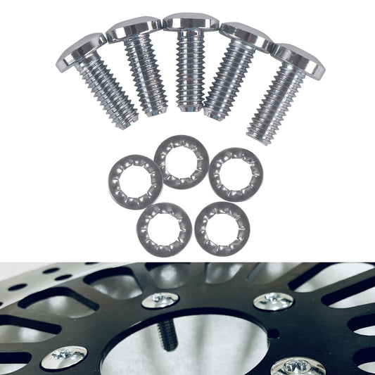 Hardened Front Rotors TORX Bolts for Harley Brake Rotors, OEM 43655 Brake Parts