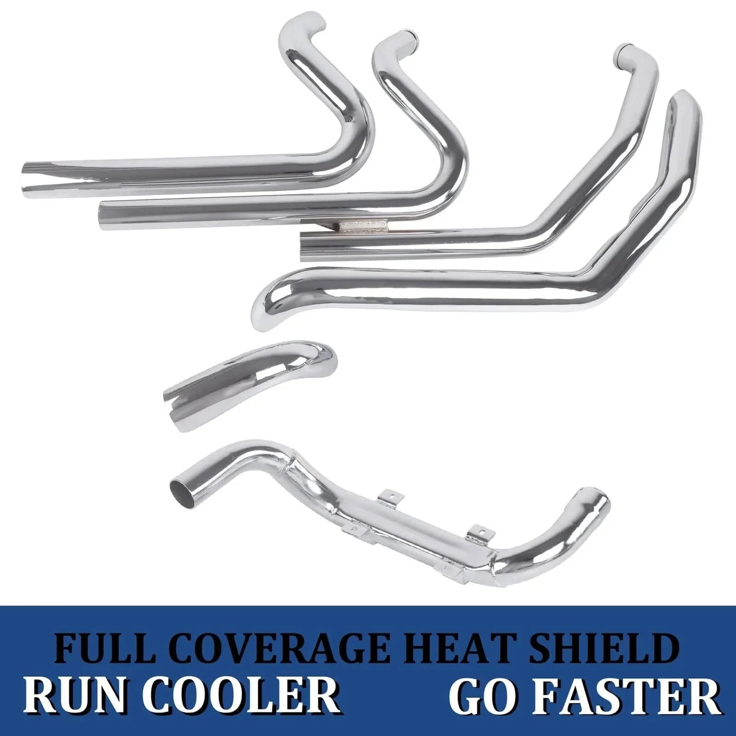 Header Pipes for Harley Touring 1995-2008 Models' Full System Exhaust Upgrading