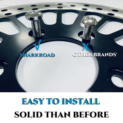 Hardened Front Rotors TORX Bolts for Harley Brake Rotors, OEM 43655 Brake Parts