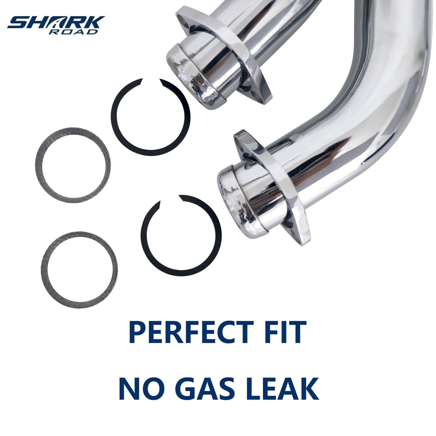 SHARKROAD Exhaust Gasket, Tapered Exhaust Gasket For Harley, 1984-2022 Touring